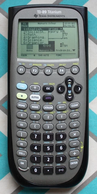 Graph 89 - Un émulateur de calculatrice Texas Instruments (TI-89