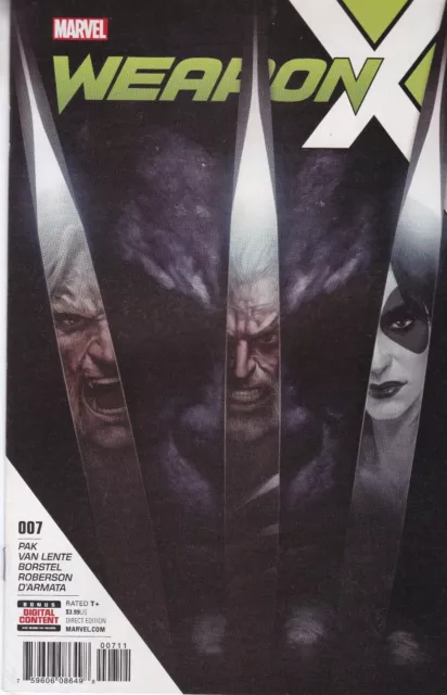 Marvel Comics Weapon X Vol. 3 #7 October 2017 Fast P&P Same Day Dispatch