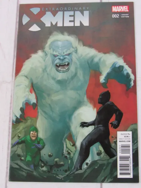 Extraordinary X-Men #2b Jan. 2016 Marvel Comics Phil Noto 1:10 Monster Variant