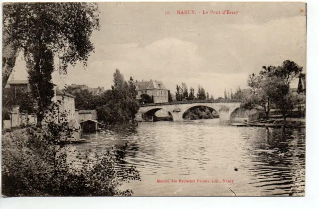 ESSEY LES NANCY - Meurthe & Moselle - CPA 54 - la Meurthe au pont