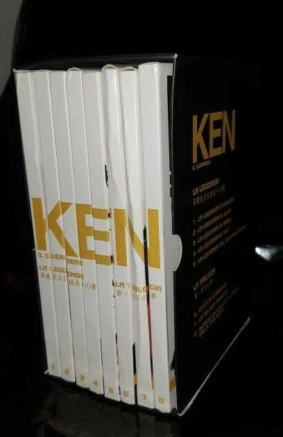 Opera Complète Box Coffret 8 DVD Ken Il Guerrier La Légende La Trilogie