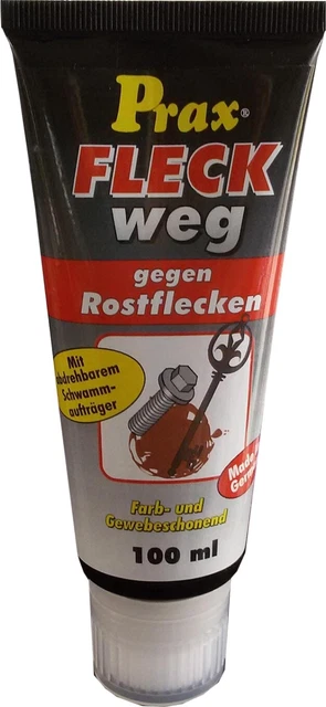 Prax Fleck away eliminador de manchas contra el óxido 100 ml