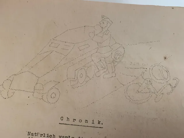 1942! Orig Bierzeitung Panzer-Grenadier-Kompanie Wehrmacht 2. Weltkrieg 3. Reich 3