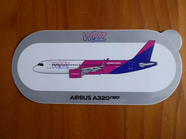 STICKER STICKER AIRBUS A320neo WIZZAIR AIRLINES