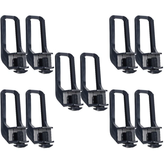 Clip Trasparenti 6 Clip Acrilico Per Acquario 6mm - Supporti Per Coperchio Trasparenti Accessori Acquario - Foto 5