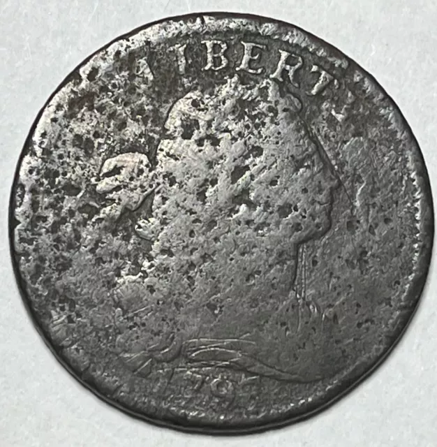 1797 Draped Bust Large Cent - Hard-to-Find Copper Penny