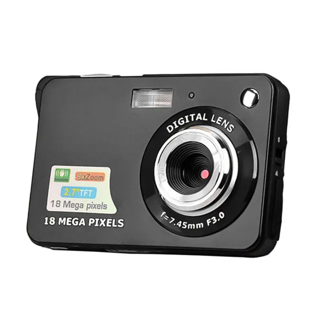 Digitalkamera Kompaktkamera 18MP Foto Videokamera 8x Zoom 2,7" CMOS Sensor X3O1