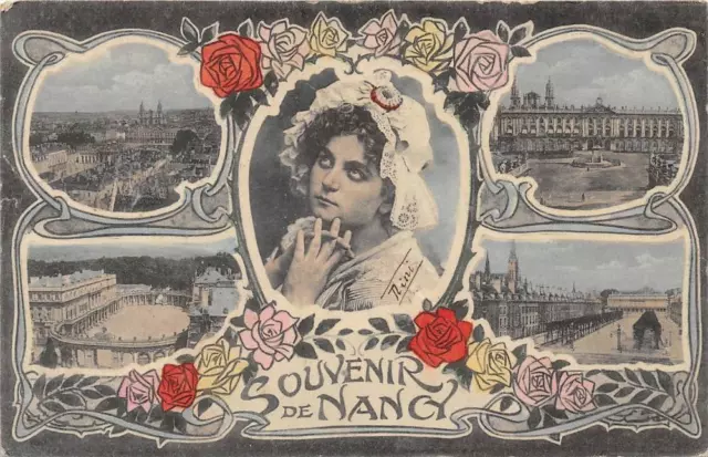 Cpa 54 Pretty Cpa Illustree Souvenir Of Nancy