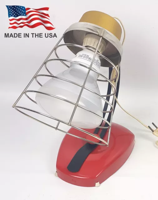 Vtg 1950's Mid Century Modern BERTOLOZZI GENIE Lamps Pair non working  Rewire