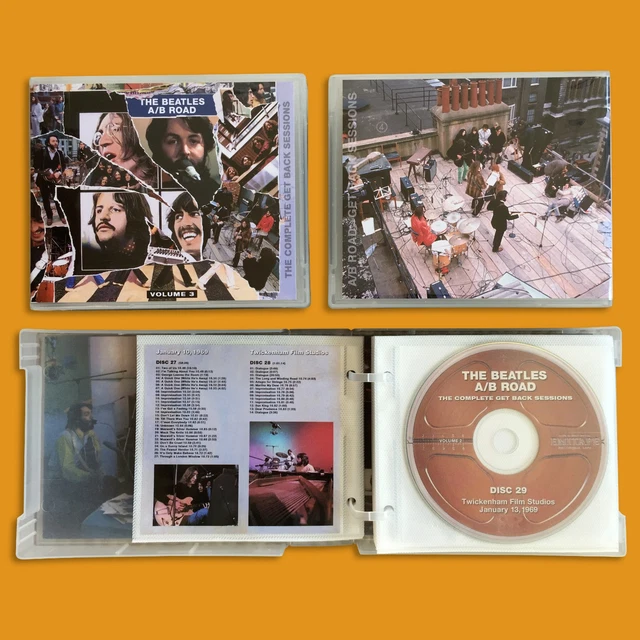 BEATLES COMPLETE GET Back Sessions 83 CD Set 2187 Trax