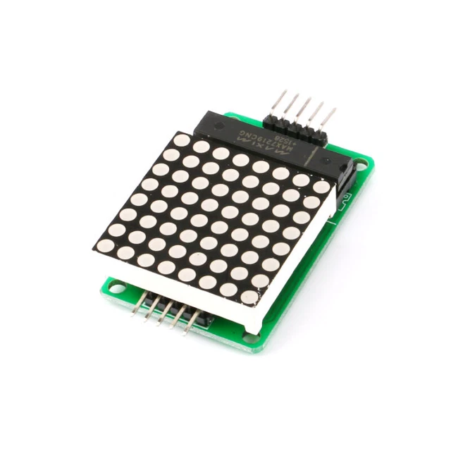 1Pcs MAX7219 8x8 LED Dot Matrix Module Control Module Size 5mm x 3.2mm x 1.5mm