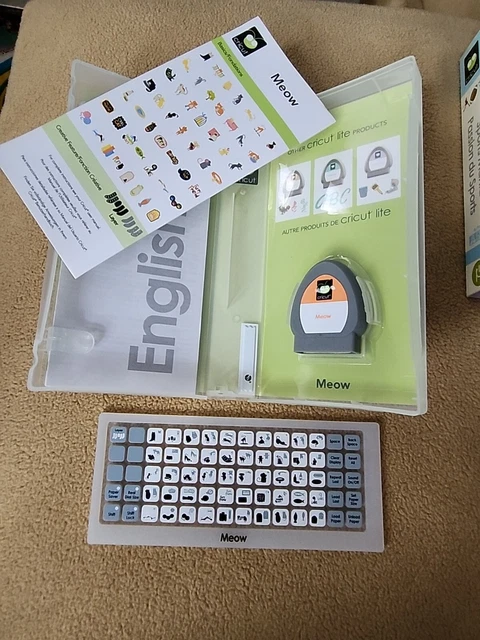 Cartucho artístico Cricut lite "MEOW"" Furry Friends cubierta de teclado