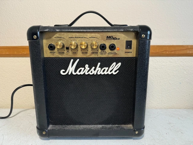 MARSHALL MG10CD GUITAR Amplifier Practice Amp Combo Instrument Musician ...