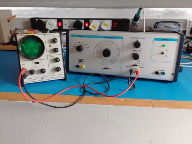 Philip Harris Power Signal Generator AF Audio Frequency