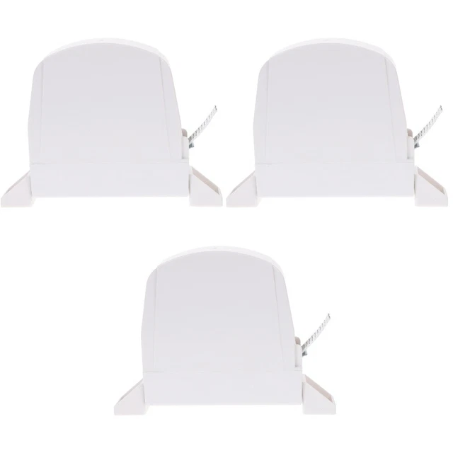3 Pack Clips De Cordon Prise De Bobine Porte-rideaux Pour Tentures Vénitien