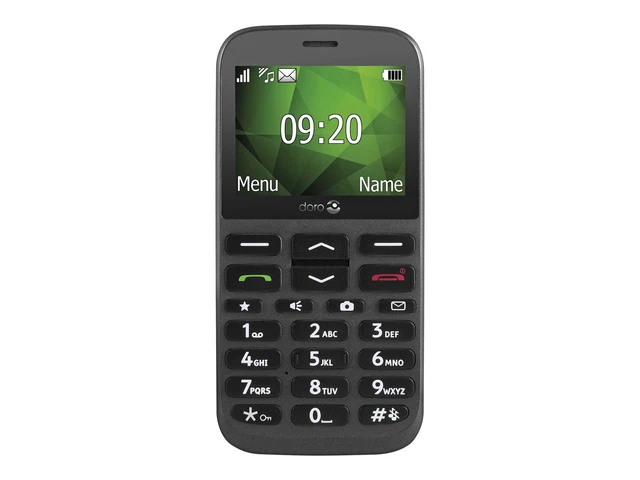 Doro 1370 Feature phone RAM 8 MB / Internal Memory 16 MB microSD slot LCD displa