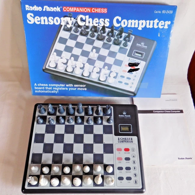 RADIO SHACK TANDY Sensory Companion Chess Computer - 1994 No. 60-2439 ...