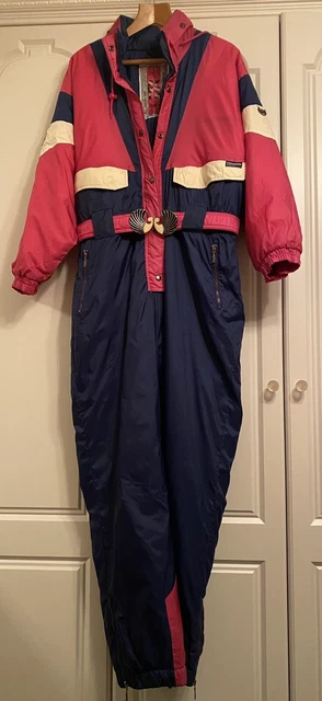 COSTUME COMBI SKI 80'S