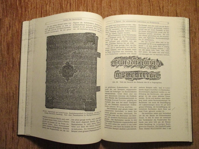 Loubier DER BUCHEINBAND 1904 Bibliophilie EINBANDKUNST Buchbinder HANDEINBAND 14