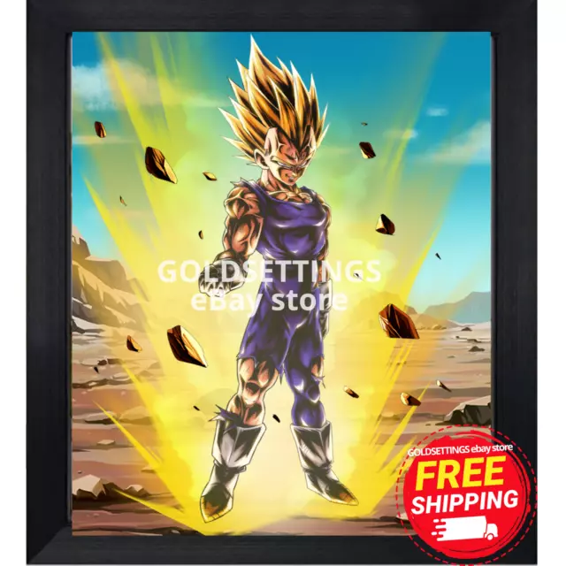 android saga poster, dragon ball z poster, anime poster, size:12x18  inch