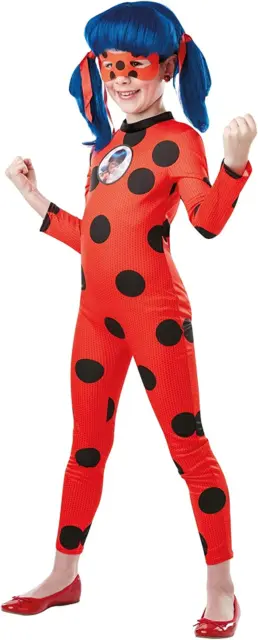 RUBIES COSTUME PER Carnevale Miraculous Ladybug Tikki Vestito da Bambina  Zag EUR 36,98 - PicClick IT
