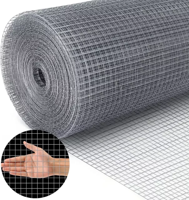 Hardware Cloth 1/2 Inch Chicken Wire Fence Galvanized Welded Cage Wire Mesh