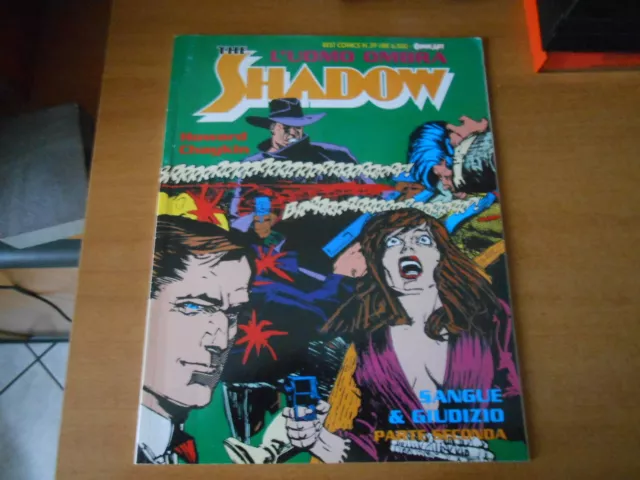 fumetto d'autore-THE SHADOW L'UOMO OMBRA 2 PARTE-BEST COMICS n.39-1995-sc.140