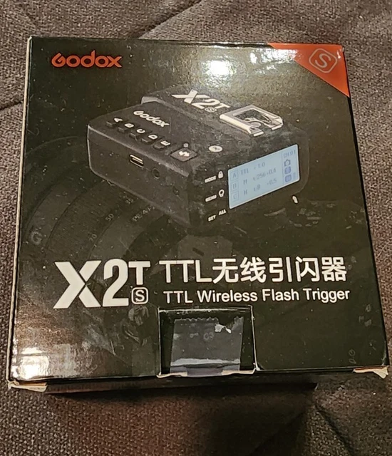 Godox X2T-S 2.4G TTL HSS 1/8000s Wireless Camera Flash Trigger for Sony