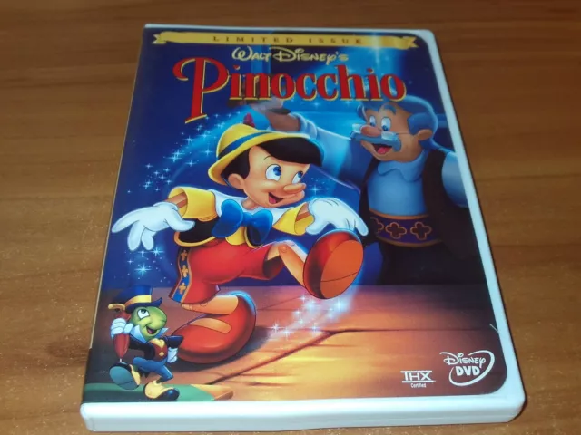 Pinocchio (DVD, 1999, Limited Issue) Disney
