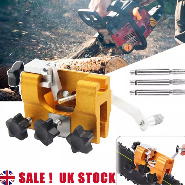 Portable Chainsaw Teeth Sharpener Saw Chain Sharpening Saw Blade Grinding Tool