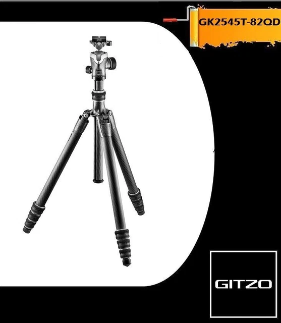 Gitzo GK2545T-82QD Treppiede in fibra di carbonio Traveller serie 2 con...