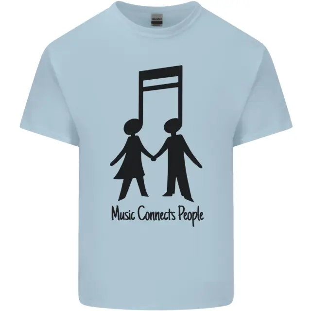 Maglietta Music Connects Funny San Valentino bambini bambini