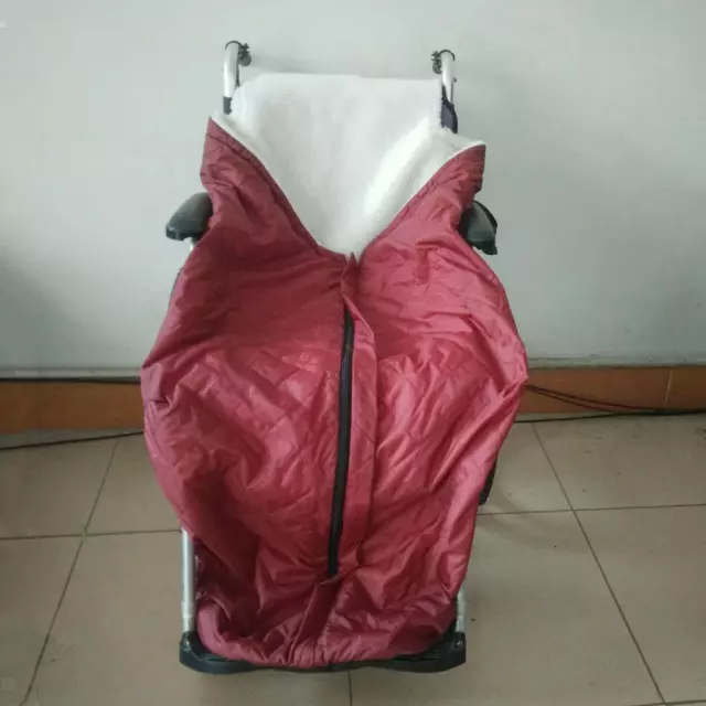 Winter Rollstuhlsack, Fußsack, Schlupfsack, Wärmesack, Wärmesack Kuschelsack NEU