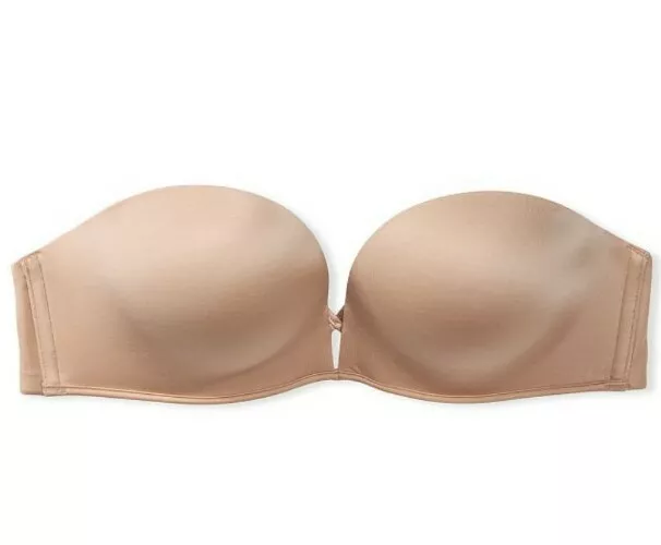 VICTORIA SECRET 34B Very sexy bombshell strapless multiway Bra Adds 2  cups!! $28.00 - PicClick