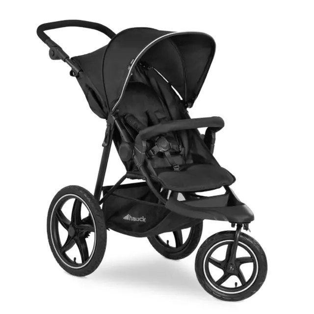 hauck Sport T13 Lightweight Compact Foldable Stroller, Charcoal Stone (Open Box)