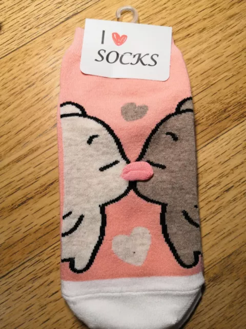 4pairs Women, Ladies, Girls Cute Animal Socks,Dog,Cat size 3-6 lovely socks