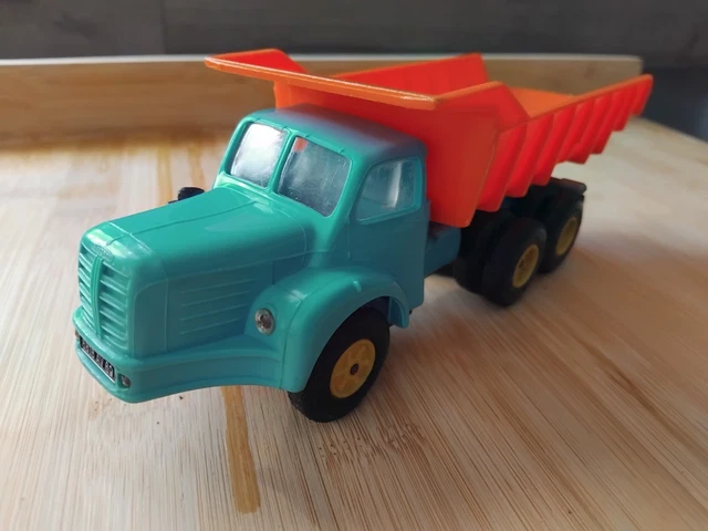 Eligor LBS SB 1/43 - Berliet GRH 230 6x4 Benne Jaune (Occasion, Boîte Carton)