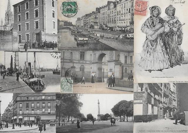 Lot De 20 Cartes Postales Anciennes - Label Emmaus