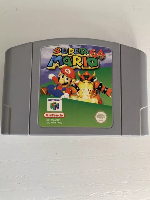 Super Mario 64, N64, Pal, Cartridge Only.