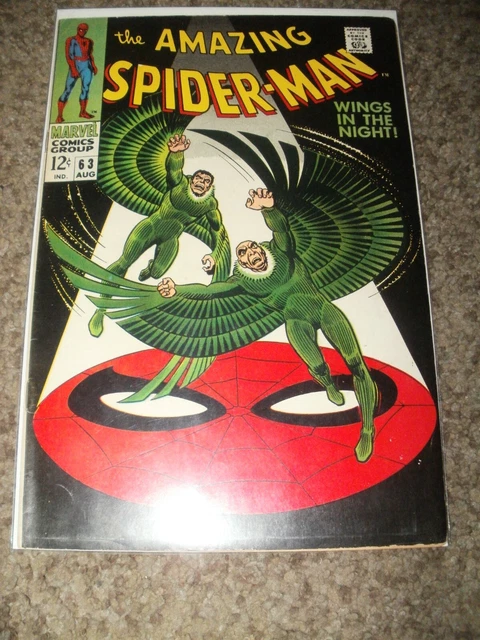 Amazing Spider-Man 63 - Vulture - Silver Age - Fine 6.0