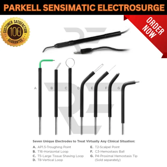 Parkell Sensimatic 700SE Electrosurge Electrosurgical Pencils With Handpiece CE