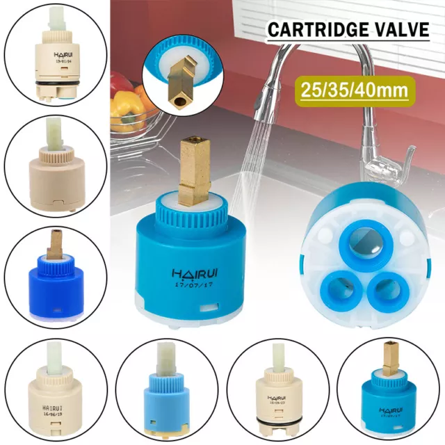 25-40mm Disc Cartridge Water Mixer Control Faucet Tap Ceramic Inner Valve Tool