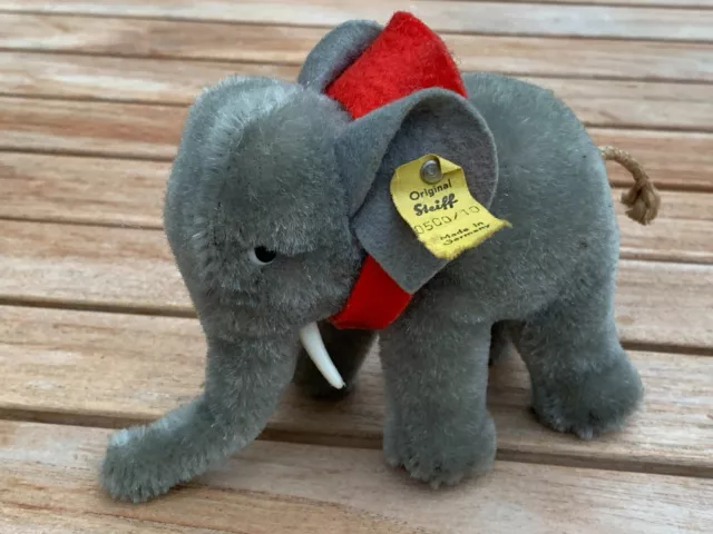 Steiff, Elefant, 1940/50er Jahre, TOP Zustand !!!