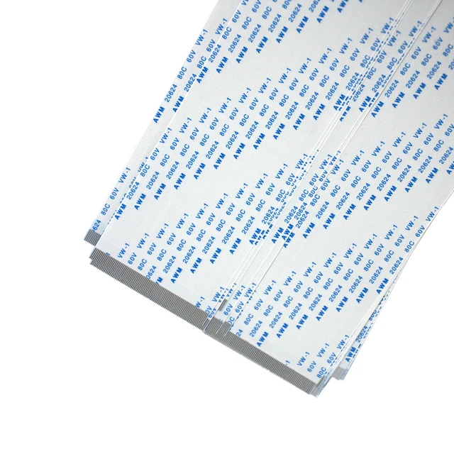 30/32/33/34/35/36/38/40/42/43Pin 0.5mm 1.0mm FPC Flexible Flat FFC Cable