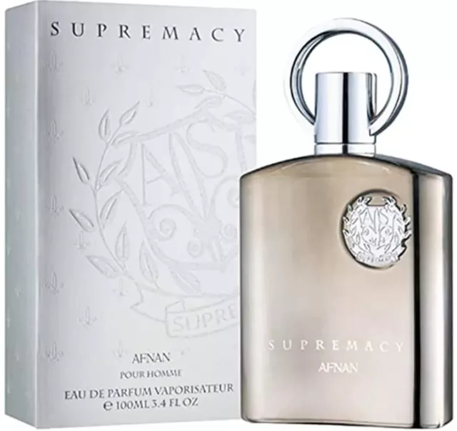 Supremacy Silver by Afnan cologne for men EDP 3.3 / 3.4 oz New in Box