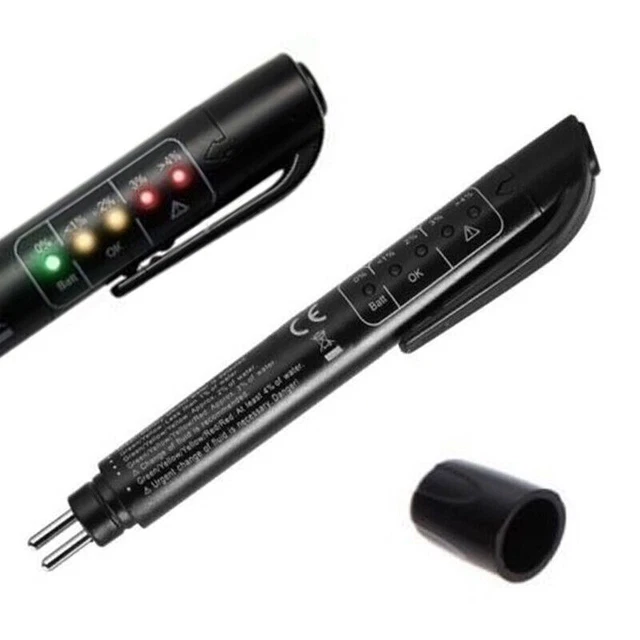 Auto Bremsflüssigkeit Öl Tester Stift 5 Led-anzeige Auto Fahrzeug Testing