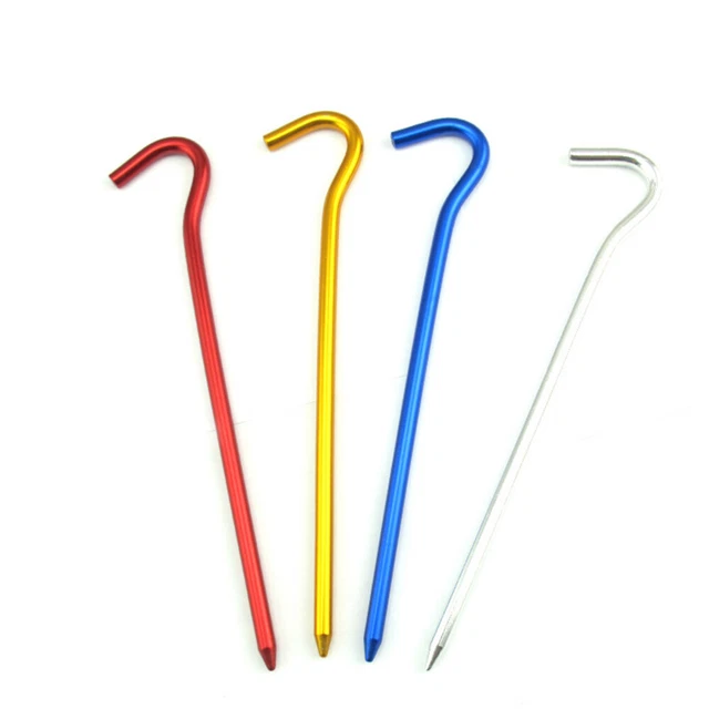 8 stücke Aluminium Nagel Heringe Outdoor Heavy Duty Aluminium Markise Baldachin