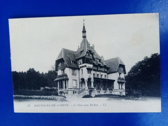 Cpa Bagnoles De L Orne Le Gue Aux Deghes
