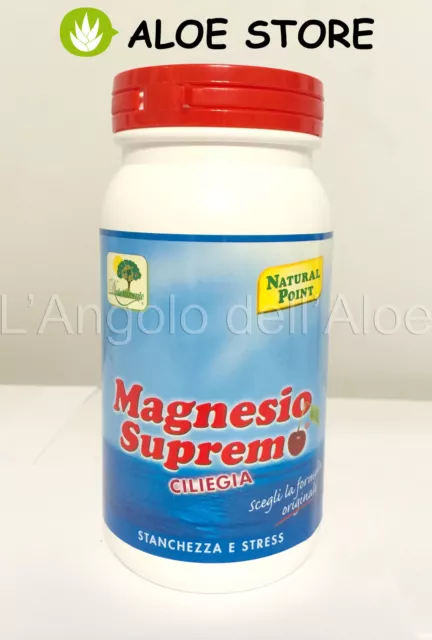 Magnesio Supremo Goût Cerise 150gr NATURAL POINT - Nouveauté