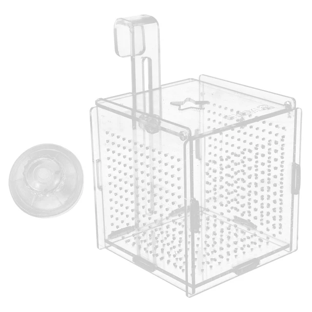 Caja de cría Betta caja aislante para acuarios transparente bebé
